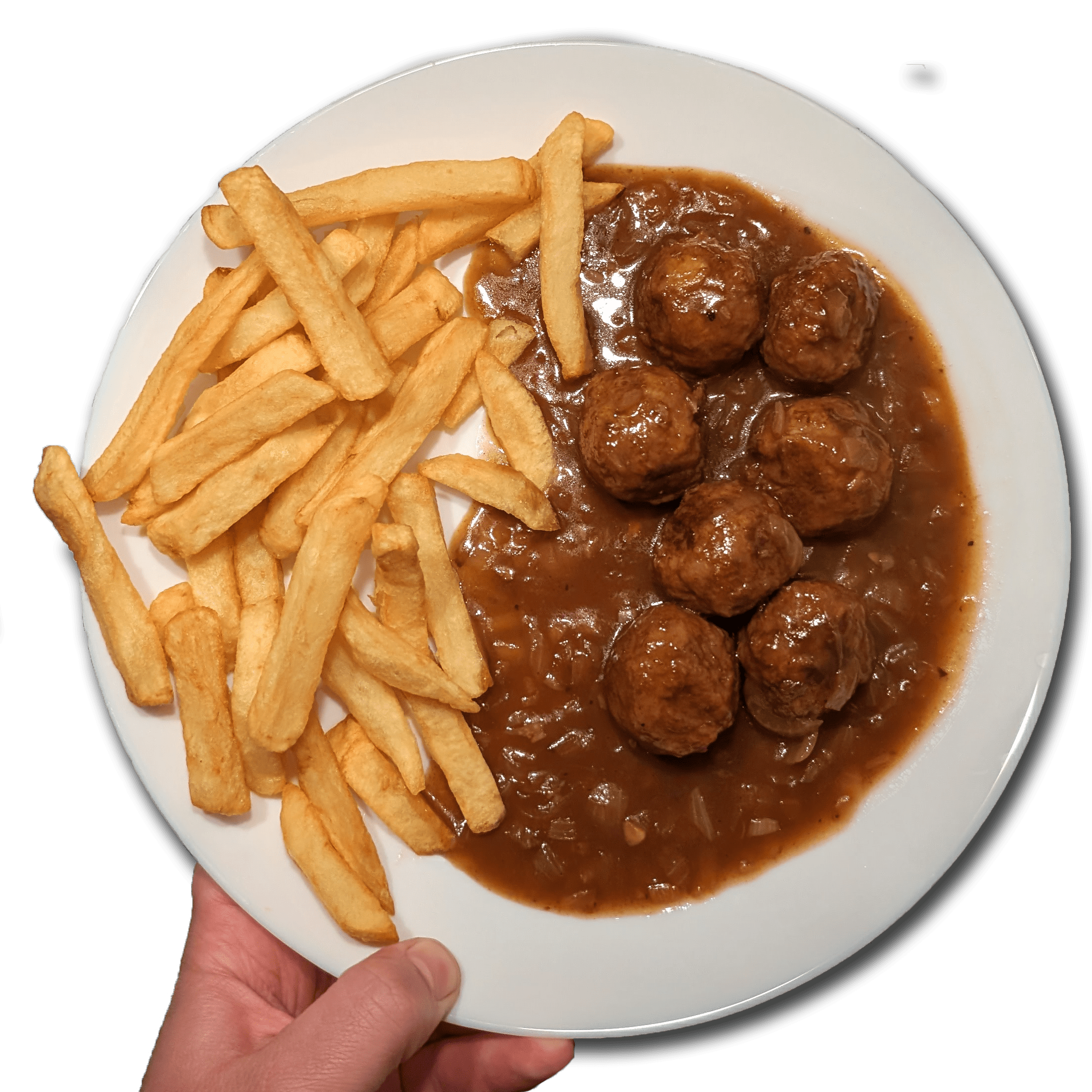 Belgian meatballs: Boulets à la Liégeoise