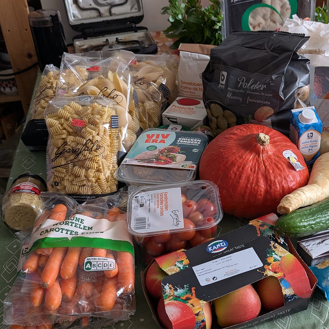 Weekly meal plan │ €22.72 │ 20-24 October 2025