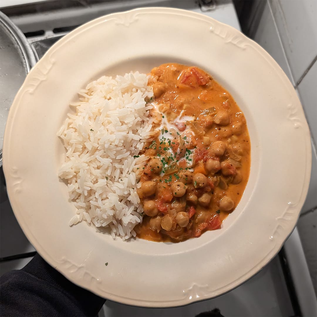 Chickpea curry