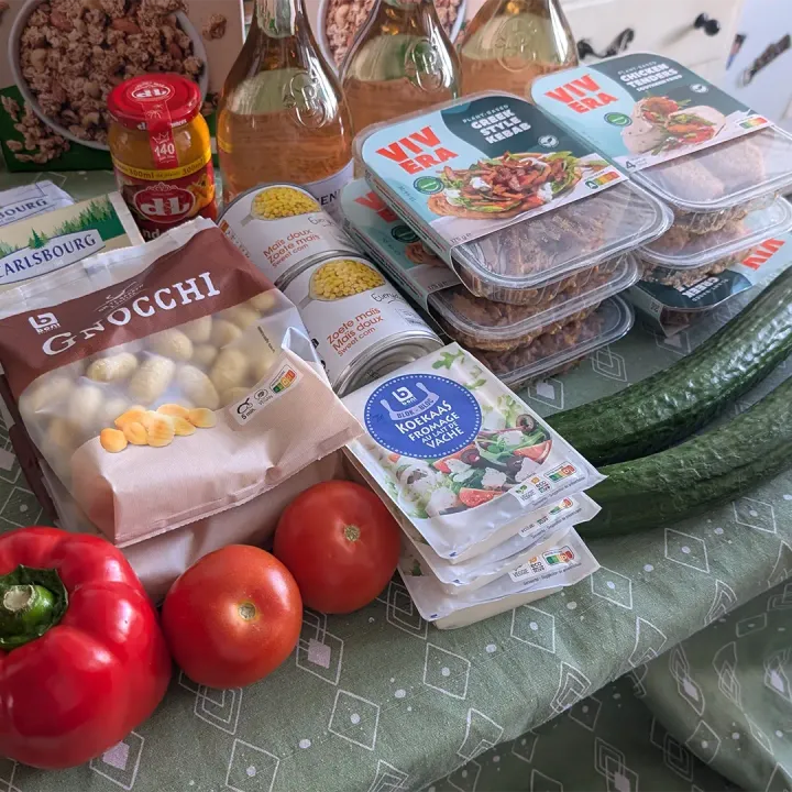 Weekly meal plan │ €25.03 │ 6-10 April 2026